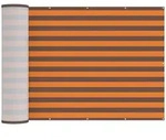 Balkon Sichtschutz 150 X 800 Cm Stoff Mit Pu-beschichtung Vidaxl
