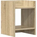 Vidaxl Plant Stand Sonoma Oak 30 X 30 X 40 Cm Engineered Wood
