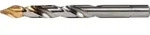 Tecwerk Spiralbohrer Din 338 Typn D.6.5 Zyl.schaft Hss Profilgeschl.tin-kopfb.