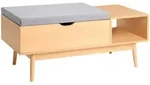 Schuhbank Bourke Hellbraun