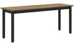 Vidaxl Bench Artisian Oak 110 X 35 X 45 Cm Engineered Wood