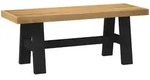 Vidaxl Dining Bench Noain 120 X 41 X 45 Cm Solid Pine Wood Natural