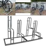 Baumarktplus - Fahrradst&auml;nder F&uuml;r 4 Fahrr&auml;der H&ouml;henversetzt 140 X 75,5 Cm Stahl
