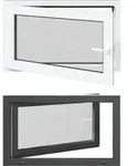 Vidaxl Basement Window Internal Colour White Risor 100 X 70 Cm