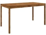 Gartenbar-tisch Natur 196 X 100 X 105 Cm Massivholz Akazie Vidaxl
