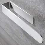 Handtuchhalter 30cm Ohne Bohren, Edelstahl Klebehandtuchstange Geb&uuml;rstet Silber