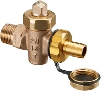 Oventrop-kfe-hahn Schwermodell - Dn20, R 3/4"ag, Pn16, Rotguss, 1032016