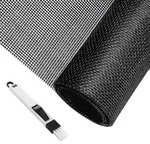 Fliegengitter Meterware 150x300cm Fiberglas Zuschneidbar Schwarz