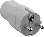 Elektrischer Stecker Bachmann Cee 7 7 Grau 78 Mm