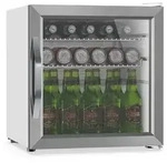 Klarstein Getr&auml;nkek&uuml;hlschrank 47l &ndash; Glast&uuml;r, Led-beleuchtung, 0-13&deg;c, 2