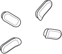 Geberit Puffer F&uuml;r Wc-sitzring, 598024000