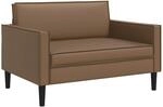 Xxl-sessel Cappuccino Kunstleder Vidaxl