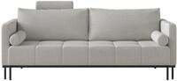 Selsey Skilia - Schlafsofa Mit Schlaffunktion, Chenille Hellgrau, 224 Cm