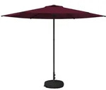 Vidaxl Garden Parasol With Base 300 X 300 Cm Polyester Rectangular