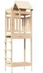 Spielturm Braun Massives Kiefernholz Vidaxl