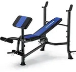 Verstellbare Hantelbank Mit Beinstrecker Und Preacher Curl
