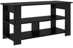 Vidaxl Tv Stand Black Oak 100 X 40 X 50 Cm