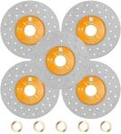 Diamant-trennscheibe 115mm F&uuml;r Stein, Fliesen, Glas (5 St&uuml;ck)