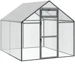 Vidaxl Bird Cage Anthracite 181.5 X 221 X 173.5 Cm