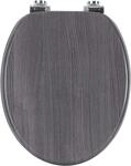 Wc-sitz Toilettensitz Mit Absenkautomatik, Mdf Holzkern, Softclose Scharnier,
