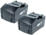 Vhbw 2x Akku Kompatibel Mit Fischer Fss 18v 600 Set 2, Fss 18v 600 - Set 1...