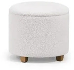 Sitzhocker Mit Stauraum / Polsterhocker Storiano S 1 Fach Wei&szlig; Hjh Living