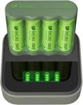 Batterieladegerat 6h Inkl 4 Gp Aa 2100 Mah Mit Ladestation