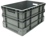 Bac De Manutention Viso 60l Robuste, 60 Litres, Parois Pleines - Viso