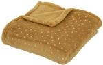 Kinderplaid Berlingot - Flanell - Ockergelb - 75x100 Cm Atmosphera Cr&eacute;ateur