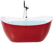 Freistehende Badewanne Antigua 150 X 75 Cm Rot