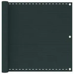 Balkonsichtschutz Rechteckig 90 X 1200 Cm Hdpe Und Aluminium Vidaxl