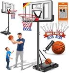 Kesser&reg; Basketballkorb H&ouml;henverstellbar 160-210 Cm, Mobil Mit Rollen - Wei&szlig;