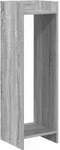 Vidaxl Plant Stand Grey Sonoma 30 X 30 X 100 Cm Engineered Wood