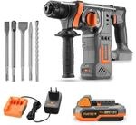 Fuxtec 20v Akku Bohrhammer Fx-e1rh20-set &ndash; 950 U/min Mit 2 Laufrichtungen &ndash;