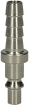 Metall-stecknippel Mit Schlaucht&uuml;lle, &Oslash; 10mm, 58,5mm