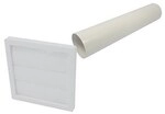 Bosch Zubeh&ouml;r Dezentraler L&uuml;ftung La60r L&uuml;fter-abluft-60-rohbauset, 7735600385