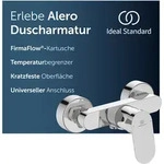 Ideal Standard Duscharmatur Alero, Firmaflow&reg; Kartusche,