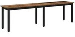 Vidaxl Bench Old Wood 160 X 35 X 45 Cm Engineered Wood