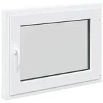 Kellerfenster Innenseite Farbe Wei&szlig; Risor 80 X 50 Cm Vidaxl