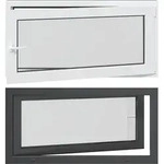 Kellerfenster Innenseite Farbe Wei&szlig; Risor 120 X 60 Cm Vidaxl