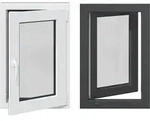 Kellerfenster Innenseite Farbe Wei&szlig; Risor 60 X 90 Cm Vidaxl
