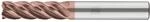 Pferd Tools Vhm-fr&auml;ser &Oslash;8mm, 5 Schneiden, Mit Spanteiler, 3xdc, Radius 0,5mm,...