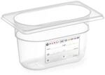 Hendi - Gastronorm-beh&auml;lter 1/9, Gn 1/9, 0,9l, Transparent, 176x108x(h)100mm