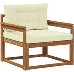 Outdoor Mittelsofa Natur Vidaxl