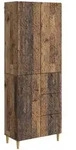 2 Stk. Altholz Vidaxl