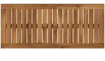 Tischplatte 80,5 X 35 X 2 Cm Rechtwinklig Massives Akazienholz Vidaxl
