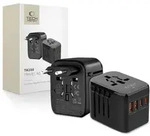 Tech-protect Ta200 Eu-/uk-/us-/au-adapter &ndash; Schwarz