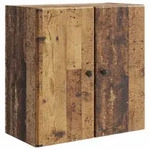 Wandschrank 59 X 31 X 60 Cm Holzwerkstoff Altholz Vidaxl