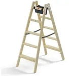 Hailo Holzleiter Master H80 2x5 Stufen Ergonomisch