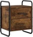 H&auml;ngender Nachttisch R&auml;uchereiche 40 X 30 X 50 Cm Holzwerkstoff Vidaxl